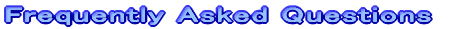 Frequently Asked Questions
