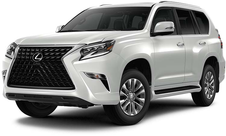 New Lexus GX Left Hand Drive body color: White Pearl