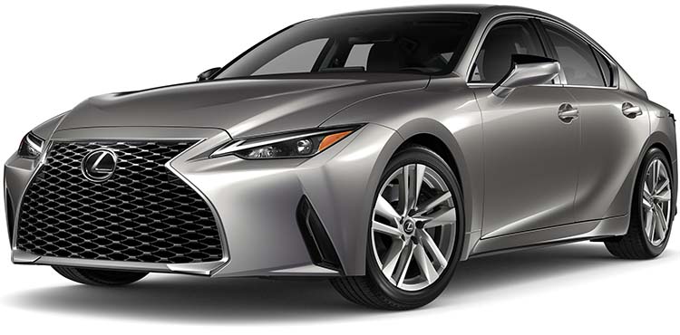 New Lexus IS Left Hand Drive body color: Sonic Titanium
