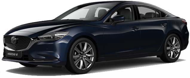 New Mazda 6 Left Hand Drive body color: Blue Reflex Mica