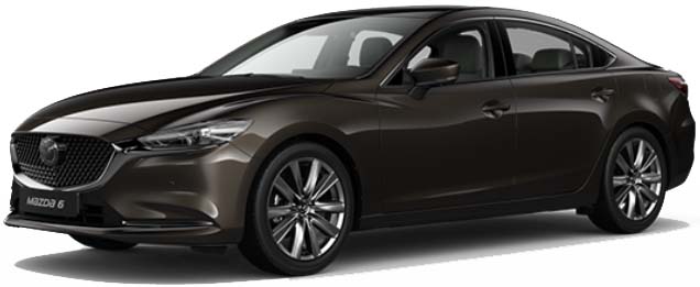 New Mazda 6 Left Hand Drive body color: Titanium Flash