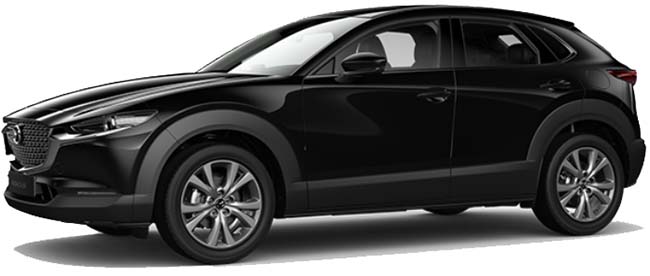 New Mazda cx 30 Left Hand Drive body color: Jet Black