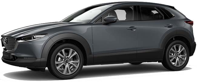 New Mazda cx 30 Left Hand Drive body color: Machine Grey