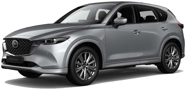 New Mazda cx 5 Left Hand Drive body color: Sonic Silver