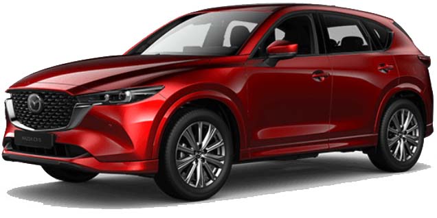 New Mazda cx 5 Left Hand Drive body color: Soul Red Crystal Metallic