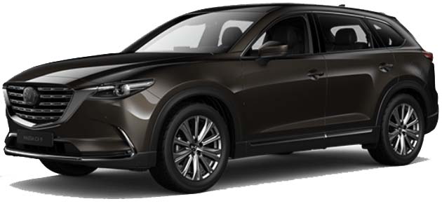 New Mazda cx 9 Left Hand Drive body color: Titanium Flash