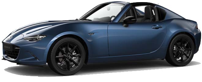New Mazda mx 5 Left Hand Drive body color: Eternal Blue