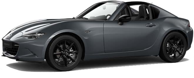 New Mazda mx 5 Left Hand Drive body color: Polymetal Grey Metallic