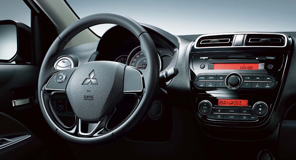 New Mitsubishi Attrage Left Hand Drive photo: Cockpit view image