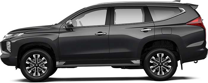 New Mitsubishi Montero Sport Left Hand Drive body color: Graphite Gray Metallic