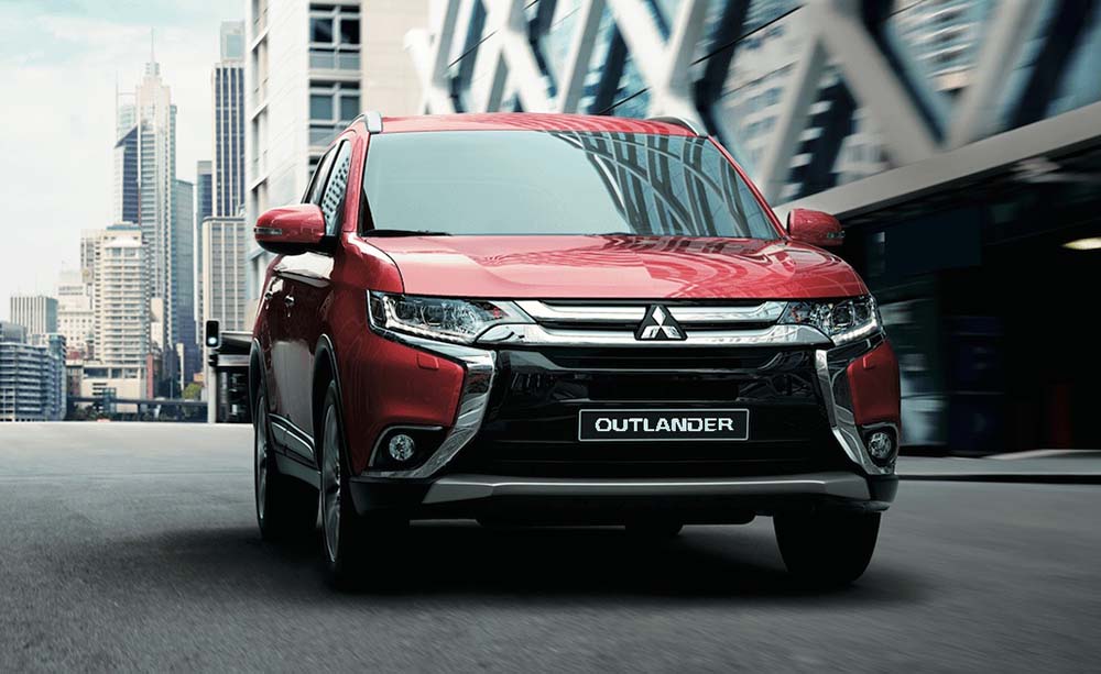 New Mitsubishi Outlander Left Hand Drive photo: Front view image