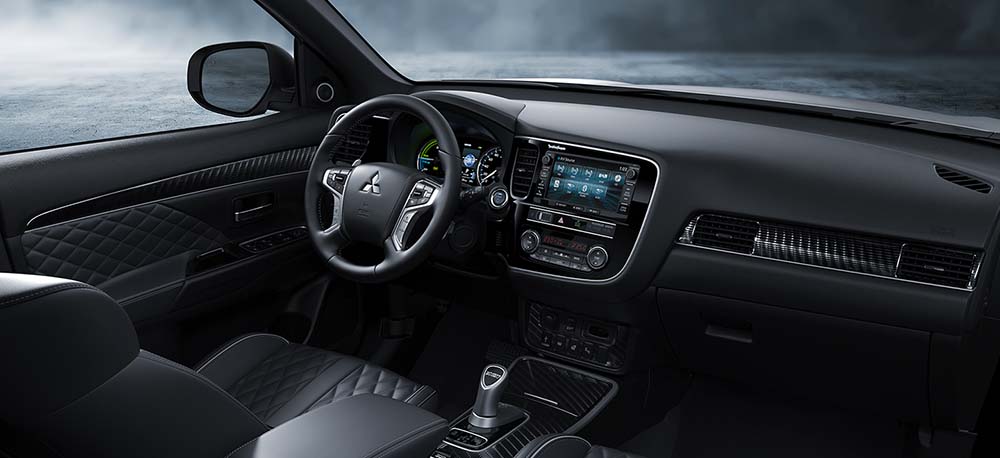 New Mitsubishi Outlander PHEV Left Hand Drive photo: Cockpit view image