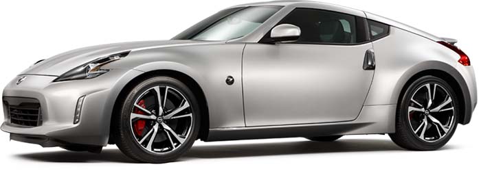 New Nissan 370Z Coupe Left Hand Drive body color: Brilliant Silver