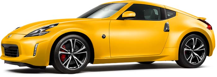 New Nissan 370Z Coupe Left Hand Drive body color: Chicane Yellow