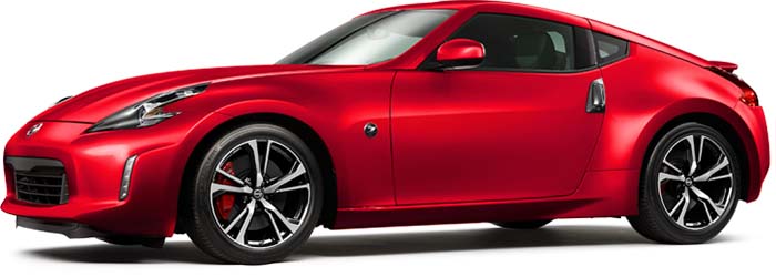 New Nissan 370Z Coupe Left Hand Drive body color: Passion Red