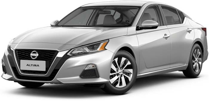 New Nissan Altima Left Hand Drive body color: Silver