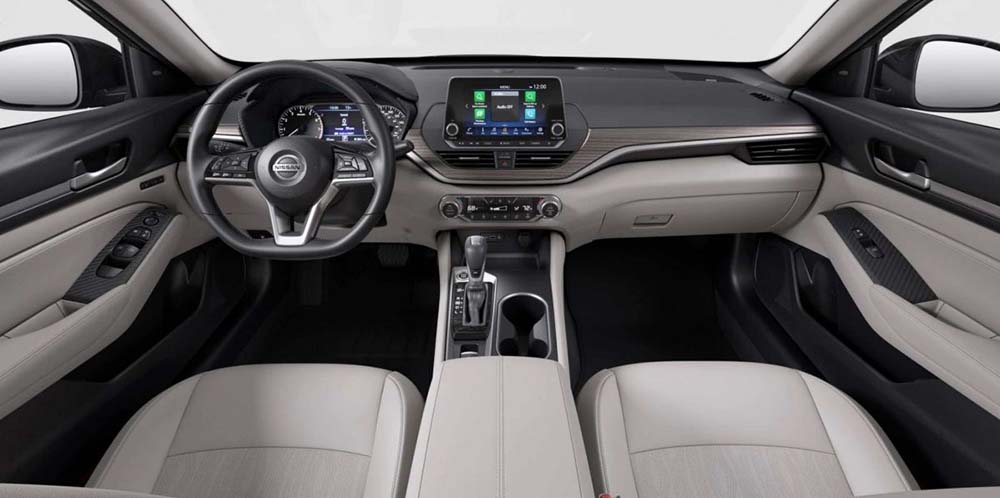 New Nissan Altima Left Hand Drive photo: Cockpit view image