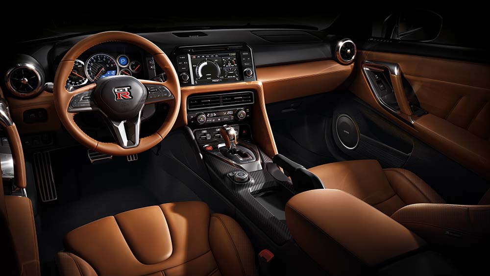 New Nissan GT-R Left Hand Drive photo: Cockpit view image