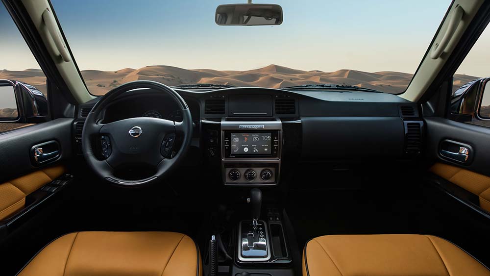 New Nissan Patrol Safari Left Hand Drive photo: Cockpit view image