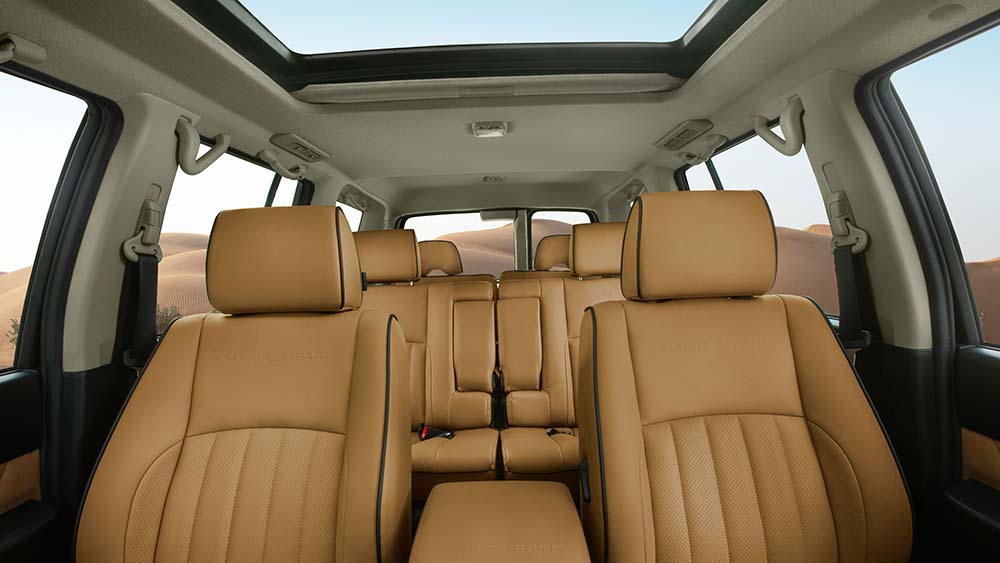 New Nissan Patrol Safari Left Hand Drive photo: Interior view image