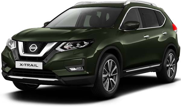 New Nissan X-Trail Left Hand Drive body color: Dark Olive