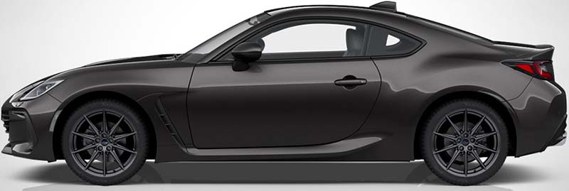 New Subaru BRZ Left Hand Drive body color: Magnetite Grey Metallic