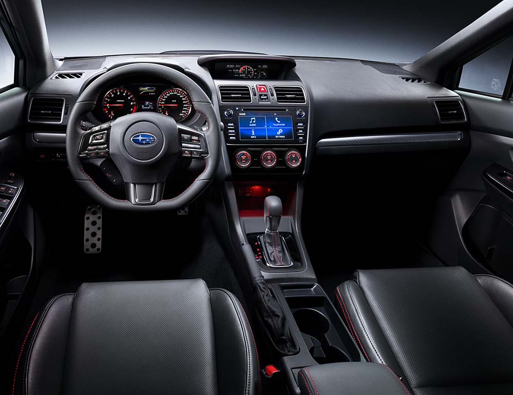 New Subaru WRX Left Hand Drive photo: Cockpit view image