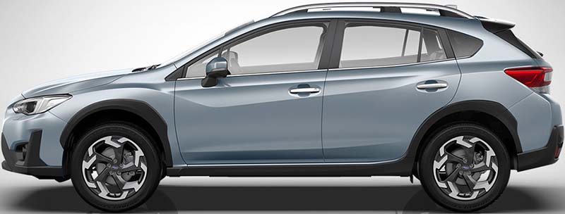 New Subaru XV Left Hand Drive body color: Cool Grey Khaki