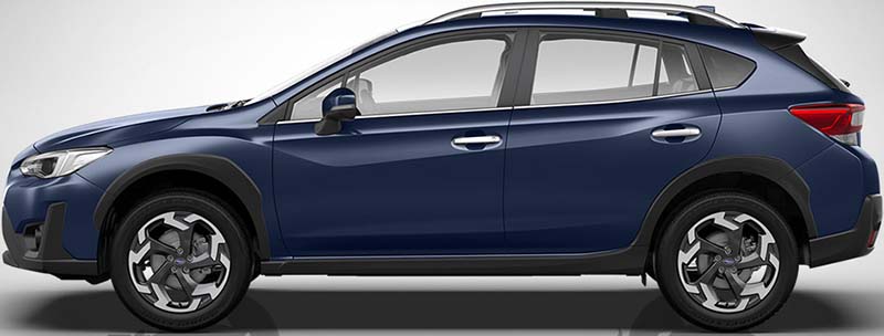 New Subaru XV Left Hand Drive body color: Dark Blue Pearl