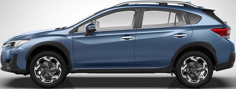 New Subaru XV Left Hand Drive body color: Horizon Blue Pearl
