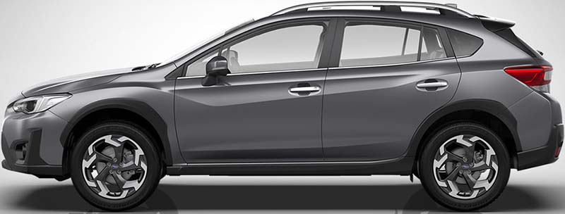New Subaru XV Left Hand Drive body color: Magnetite Grey Metallic