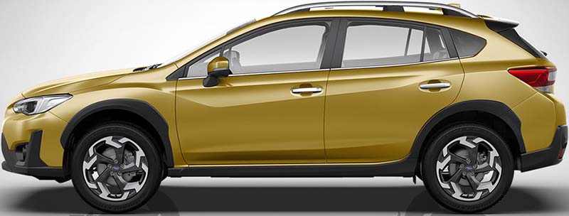 New Subaru XV Left Hand Drive body color: Plasma Yellow Pearl