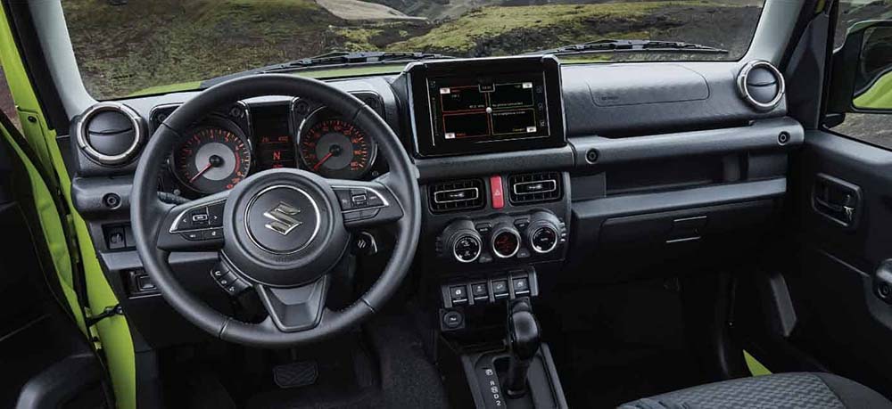 New Suzuki Jimny Left Hand Drive photo: Cockpit view image