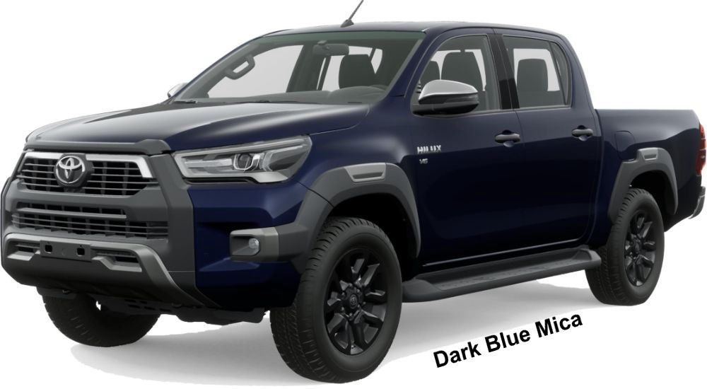 New Toyota Hilux Adventure Double Cabin, Left Hand Drive color:: DARK BLUE MICA