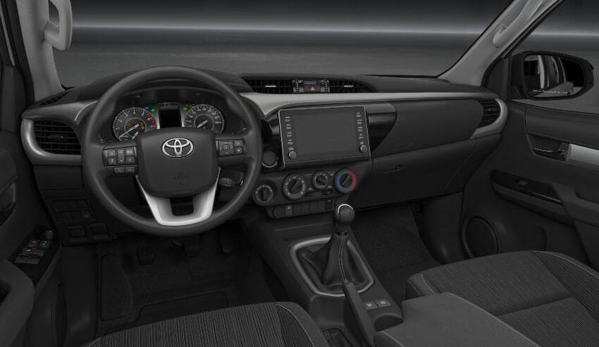 New Toyota Hilux Diesel Left Hand Drive Picture: Interior View Image