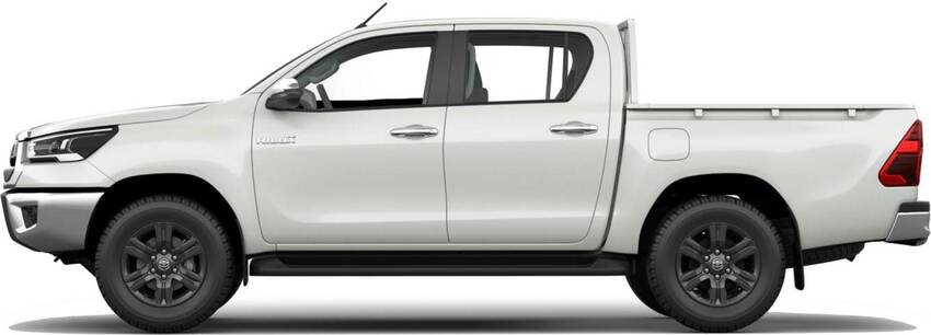 New Toyota Hilux Diesel Left Hand Drive Picture: Side View Image