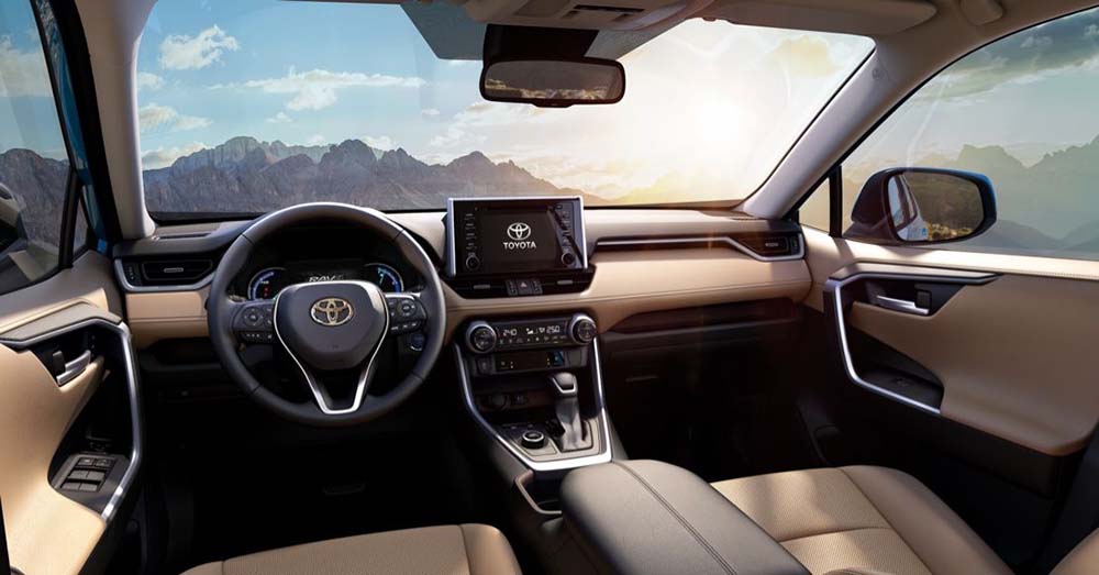 New Toyota Rav4 Hybrid Left Hand Drive photo: Cockpit view image