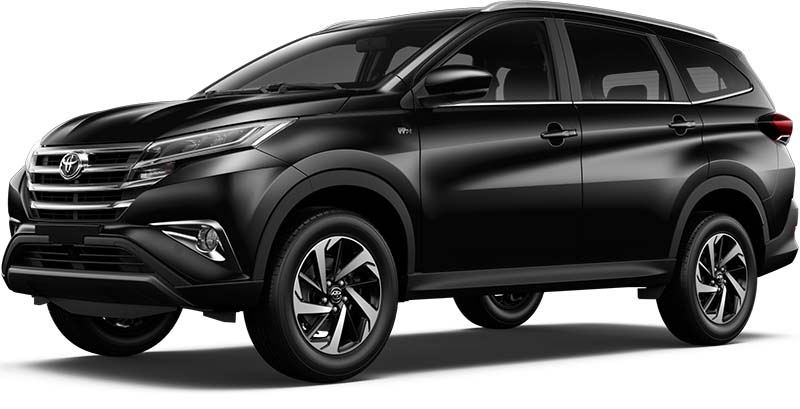 Toyota Rush Left Hand Drive body color: Black Metallic
