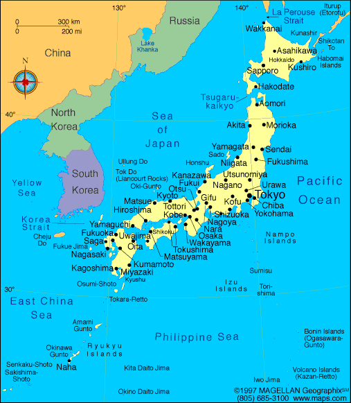 Japan Map