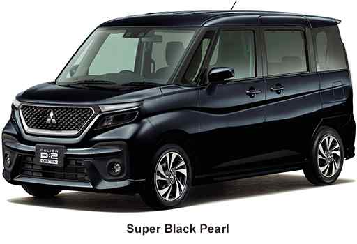 New Mitsubishi Delica D2 Custom Hybrid body color: Super Black Pearl (+US$320)