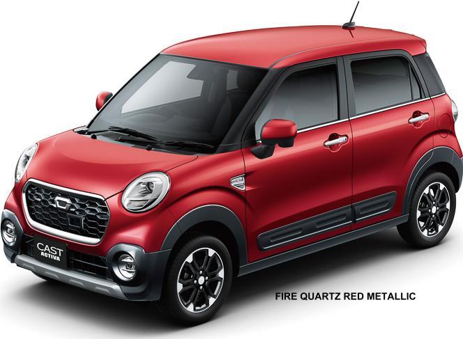 New Daihatsu Cast Activa Body color: Fire Quartz Red Metallic