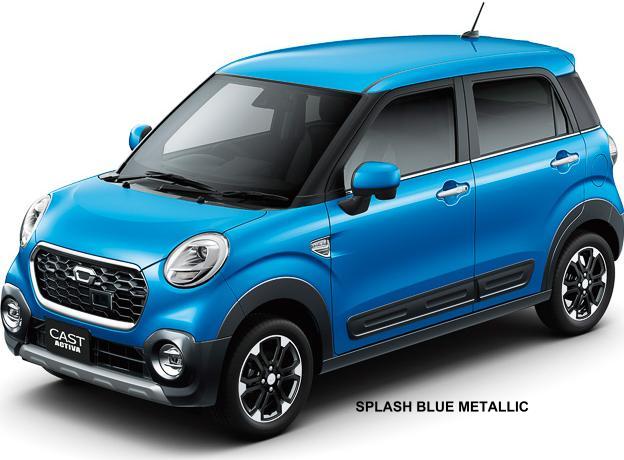 New Daihatsu Cast Activa Body color: Splash Blue Metallic