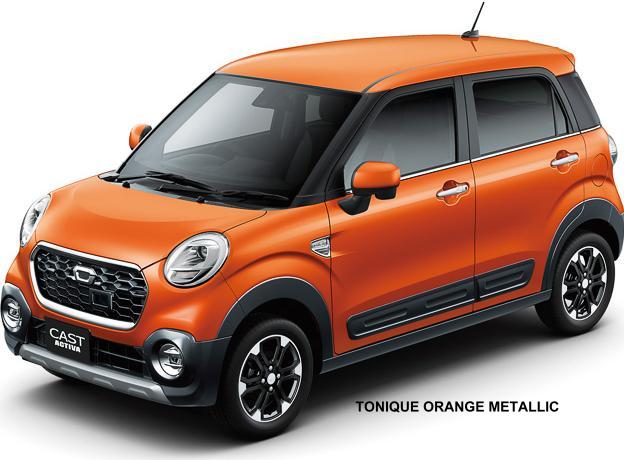New Daihatsu Cast Activa Body color: Tonique Orange Metallic