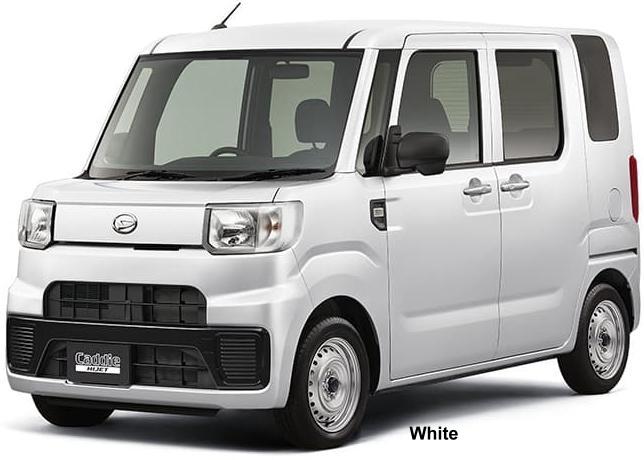 New Daihatsu Hijet Caddie body color: WHITE