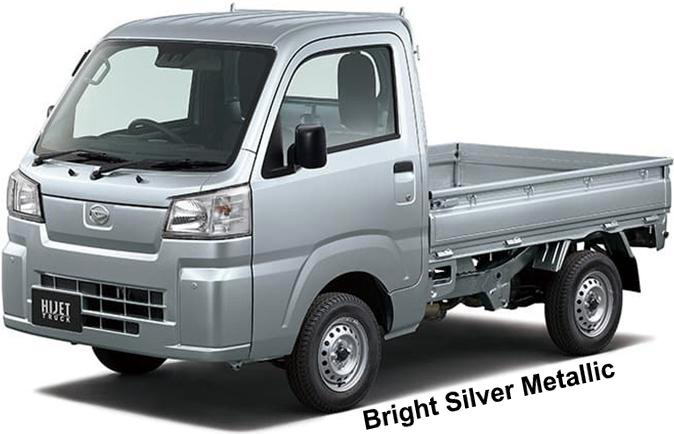 New Daihatsu Hijet Truck body color: Bright Silver Metallic