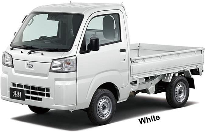 New Daihatsu Hijet Truck body color: White