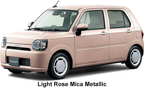 Daihatsu Mira Tocot color: Light Rose Mica Metallic