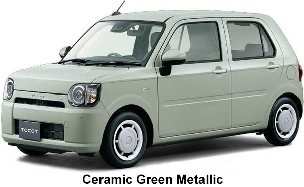 Daihatsu Mira Tocot color: Ceremic Green Metallic