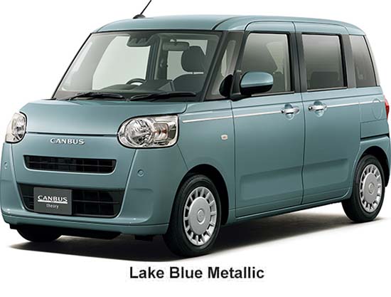 Daihatsu Move Canbus Color: Lake Blue Metallic