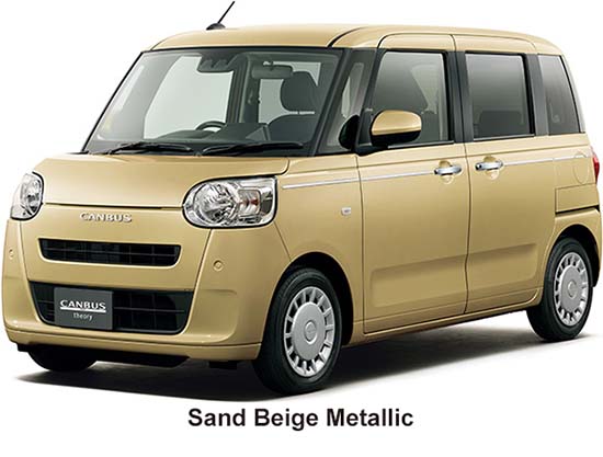 Daihatsu Move Canbus Color: Sand Beige Metallic